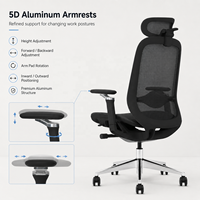 Chaise de bureau ergonomique réglable à mécanisme de chargement automatique, au design moderne, pour chambre, salon, école et usage domestique