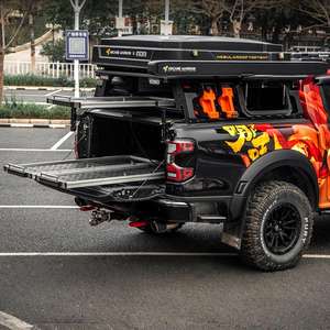 Système de benne standard F-ord Ranger T9 2023-2024 avec arceau de sécurité de base et plateau modulaire pour utilisation tout-terrain - Product Image 2