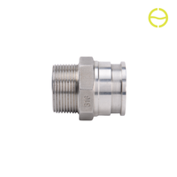 Raccord de tuyauterie fileté en acier inoxydable pour systèmes de tuyauterie industriels