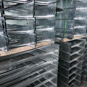 Échelle à câbles prégalvanisée en gros, hauteur 100 mm, longueur 6 m, échelle à câbles thermolaquée, échelle droite antidérapante en acier - Product Image 3