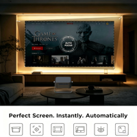 Nouveau projecteur de cinéma maison portable mini LED LCD 1080P M1 9500 Lumens HIFI, entièrement scellé, avec support Google TV, OEM ODM, modèle 2026