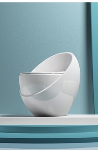 Servizi igienici moderni sanitari in ceramica con Design carino personalizzato <span class=keywords><strong>Wc</strong></span> a forma di uovo - Product Image 3