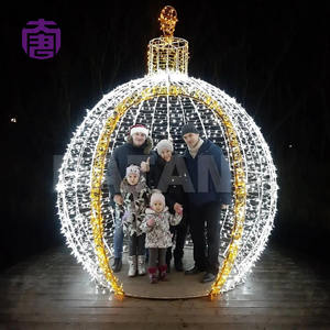 Arche lumineuse à LED personnalisée, protection IP65, décoration intérieure/extérieure pour les célébrations de Noël, éclairage - Product Image 4