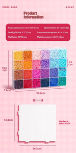 <span class=keywords><strong>Juego</strong></span> de Rompecabezas de Frijoles DIY, Crea Cualquier Gráfico que Desires, Incluye 264 Colores de Frijoles, Apto para Cualquier Persona, Sin Importar la Edad - Product Image 3