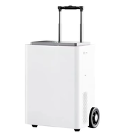 Système de stockage d'énergie solaire domestique 5,12 kWh, station d'alimentation portable 5000 W, batterie LiFePO4, onduleur à onde sinusoïdale pure, alimentation réseau UPS