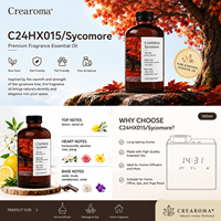 CREAROMA Huile Essentielle Parfumée Sans Eau de Sycamore de Qualité Supérieure en Gros pour Diffuseur d'Arômes OEM ODM Arôme Industriel 500ml