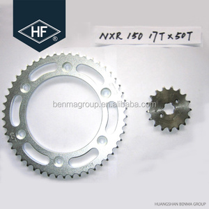 Benma NXR 150 150CC NXR150 BROS Kits de chaîne et de pignon de pièces de rechange de <span class=keywords><strong>moto</strong></span> 428 50T 17T - Product Image 2