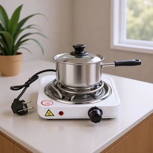 <span class=keywords><strong>Mini</strong></span>-cuisinière électrique domestique 500W à brûleur unique pour faire bouillir le thé - Product Image 1