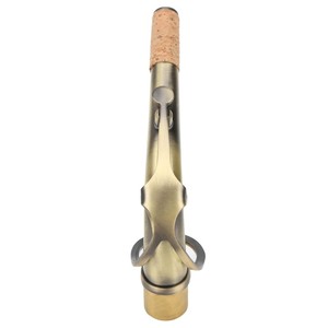 Collier de saxophone en laiton pour saxophone alto, tube courbé, accessoires d'instruments de musique, 2,45 cm, laiton antique - Product Image 5