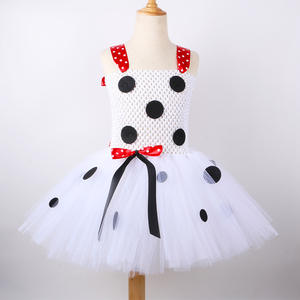 Costume de <span class=keywords><strong>chien</strong></span> <span class=keywords><strong>dalmatien</strong></span>, vache laitière, tutu <span class=keywords><strong>pour</strong></span> bébé fille, avec oreilles, bandeau, nœud papillon, queue <span class=keywords><strong>pour</strong></span> Halloween, cosplay, anniversaire - Product Image 3