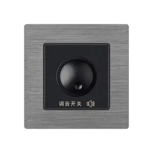 SUMMAO secretly installed wall voice control switch ceiling speaker volume voice control light switch voice activated switch