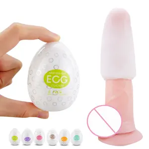 Egg Shape Play Sex Toys For Male Masturbation