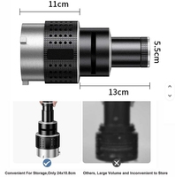 Bowens Mount Flash Snoot Lentille Conique Artiste Vidéo Modélisation Forme Photo Studio Kit D'éclairage Avec Lentille De Projecteur Optique 35 Gobos