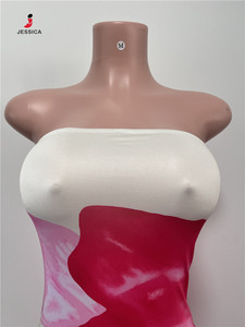 B1145-2025 nuovi arrivi abiti aderenti aderenti senza spalline prendisole donne estate - Product Image 6