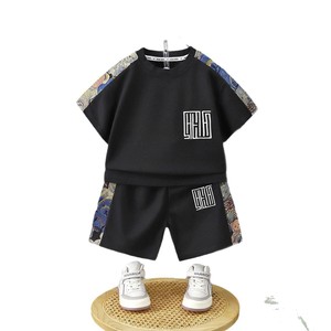 Nueva Ropa Casual de Verano para Niños con Bordado, Conjuntos Casuales de Moda de Manga Corta para Niños y Niñas - Product Image 5