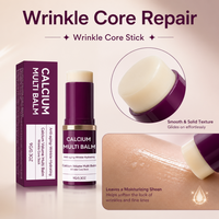Bâtonnet Cosmétique Anti-Âge Portable Multi-Baume au Calcium pour Soin de la Peau, Lissant la Texture et Atténuant les Rides, Vente en Gros, Marque Privée