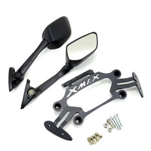 อะไหล่รถมอเตอร์ไซค์ <span class=keywords><strong>XMAX</strong></span> <span class=keywords><strong>300</strong></span> อุปกรณ์ตกแต่งแบบปรับได้ <span class=keywords><strong>กระจก</strong></span>มองหลังคาร์บอนไฟเบอร์สีดำ - Product Image 4