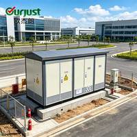 Poste de transformateur compact combiné 35 kV 1250 kVA IP54 Triphasé à faible perte avec enroulement en cuivre pour parcs industriels et sites miniers