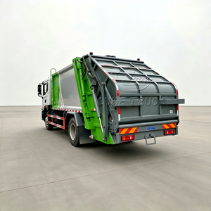 รถบรรทุกขยะอัดแบบมีถังยกไฮดรอลิก Dongfeng 14CBM จากโรงงานโดยตรง พร้อมเครื่องอัดขยะสำหรับเทศบาล - Product Image 4