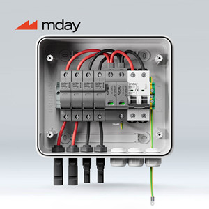 Caixa Combinadora <span class=keywords><strong>Solar</strong></span> DC Mday 1000V IP65 à Prova d'Água 63A 5kW 2-em-2-Saídas para Sistemas Fotovoltaicos de Carro - Product Image 2