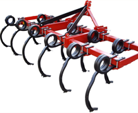 Cultivateur à ressort Classic SC pour le travail du sol / Cultivateur à dents en S de 5 pieds pour tracteur CAT1, attelage à 3 points 25HP+