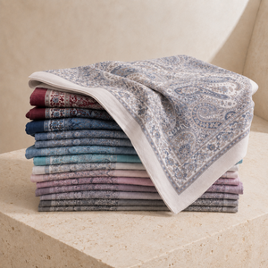 Foulard carré en voile Bawal imprimé numériquement Miss Color Luxury, en polyester chiffon respirant, hijab turc de qualité supérieure - Product Image 6