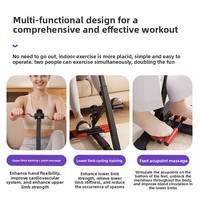 Vélo de rééducation multifonctionnel pour membres supérieurs et inférieurs, usage domestique, vélo de fitness pour personnes âgées, pédalier, pédale de marche personnalisée