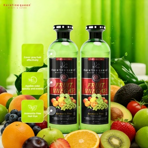 Tinte Capilar en Gel Negro Verde a Base de Hierbas Naturales de Primera Calidad, Permanente, Cubre las Canas, para Todo Tipo de Cabello - Product Image 2