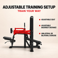 Machine à Delt Fly arrière avec siège réglable - Équipement de musculation professionnel à charge libre pour la musculation