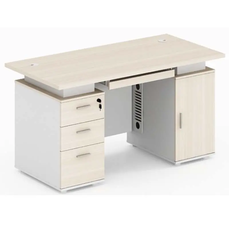 New Design Staff Office Desk Small Size Office Desk with full function Home Office Desk