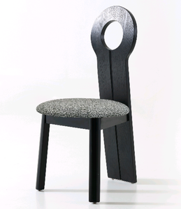 Sedia da Pranzo Moderna D5706A <span class=keywords><strong>in</strong></span> <span class=keywords><strong>Legno</strong></span> Massello Ecologico e Impermeabile per Sala da Pranzo e Arredamento Casa (Nero e Bianco) - Product Image 3