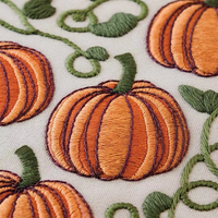Fabricant de haute qualité vente en gros patchs de broderie Halloween citrouille personnalisés fer sur les décorations