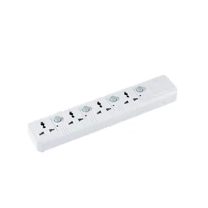 Seebest Low Price 4 Way 250V 16A Electric Extension Strip Universal Socket Switch/Smart power socket With Safety Shutter