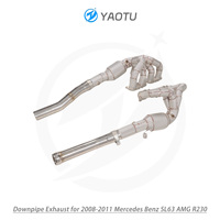 Cabezal de igual longitud YT con convertidor catalítico para Mercedes-Benz SL63 AMG R230