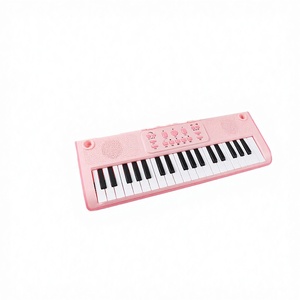Clavier musical électronique en plastique <span class=keywords><strong>BDMUSIC</strong></span> BD-375 à 37 touches, jouet piano avec microphone intégré, haut-parleur, 16 rythmes - OEM/ODM, logo personnalisé - Product Image 2