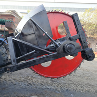 Trancheuse à câble de trancheuse à disque de tracteur de vente chaude pour les routes dures
