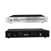 J12D penguat daya Audio sistem musik latar belakang komersil pilihan hitam dan perak 120W PA