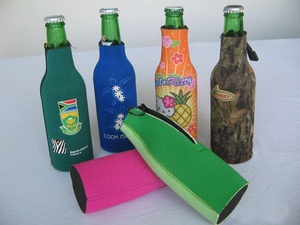 Porte-bouteille de vin <span class=keywords><strong>champagne</strong></span> personnalisé avec Logo de la société, fourre-tout à vin double, pochette isotherme, impression par sublimation, sacs à vin - Product Image 2