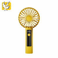 Ventilateur numérique pliable haute puissance 2026 pour l'été, mini-ventilateur électrique portable d'extérieur rechargeable par USB