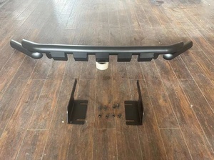 Paraurti Anteriore in Ferro all'Ingrosso per <span class=keywords><strong>Ford</strong></span> <span class=keywords><strong>Ranger</strong></span> T9 2023 2024, Barra Anteriore a Doppio Strato V2 con Rivestimento in Polvere Nera - Product Image 3