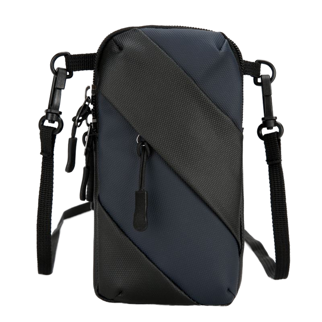 Waterproof Oxford Material Fashion Phone Holder Zipper Closure Running Armband Crossbody Shoulder Holsters Bag for Apple IPhones