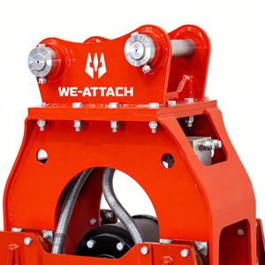 WeAttach WVC08 Factory Manufacture High Quality Vibratory Compactor Hydraulic <strong>Vibrating</strong> Plate Excavator Attachments Plate <strong>Rammer</strong> - Product Image 4