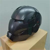 Casco Inteligente - Se Despliega Automáticamente y se Controla por Voz, Equipado con Luces, Apto para Juegos de Rol
