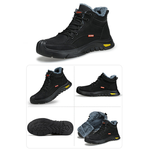 Zapatos antigolpes de seguridad industrial con punta de acero Zapatos resistentes a los golpes de acero Zapatos DE TRABAJO cálidos a prueba de pinchazos - Product Image 6