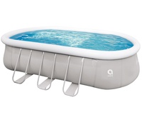 Grande piscine à cadre métallique pour adultes, piscine à cadre métallique pour location