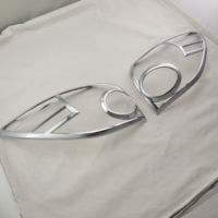Accessoires de voiture, accessoires de voiture en ABS chromé, garniture de couvre-phare arrière pour NISSAN AD VAN, garniture de couvre-phare arrière, pièces de garniture de voiture