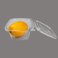 Praktische premium tamper evident koepeldeksel PET-containers voor noten, kauwgom, vers fruit, veilig verzegelde voedselverpakkingen