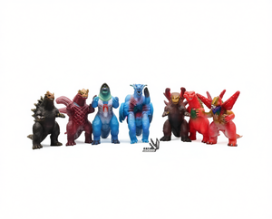 Action Figure di Dinosauri in Plastica per Bambini 7-12 Anni, Tema Anime Giapponese, Giocattoli da Collezione Unisex, Prodotti Finiti - Product Image 1