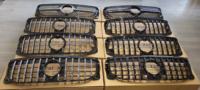 Accesorios de Tuning para Ford F150 1999 2000 2001 2002 2003, Parrilla Delantera ABS con Luz LED de Giro