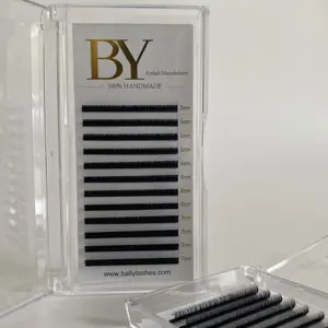 Bottom Brow Extensions 0.10mm 0.07mm 0.05mm 0.15mm Mix 5mm 6mm 7mm Black Color Lower Lash Extensions Brown eyebrow extensions